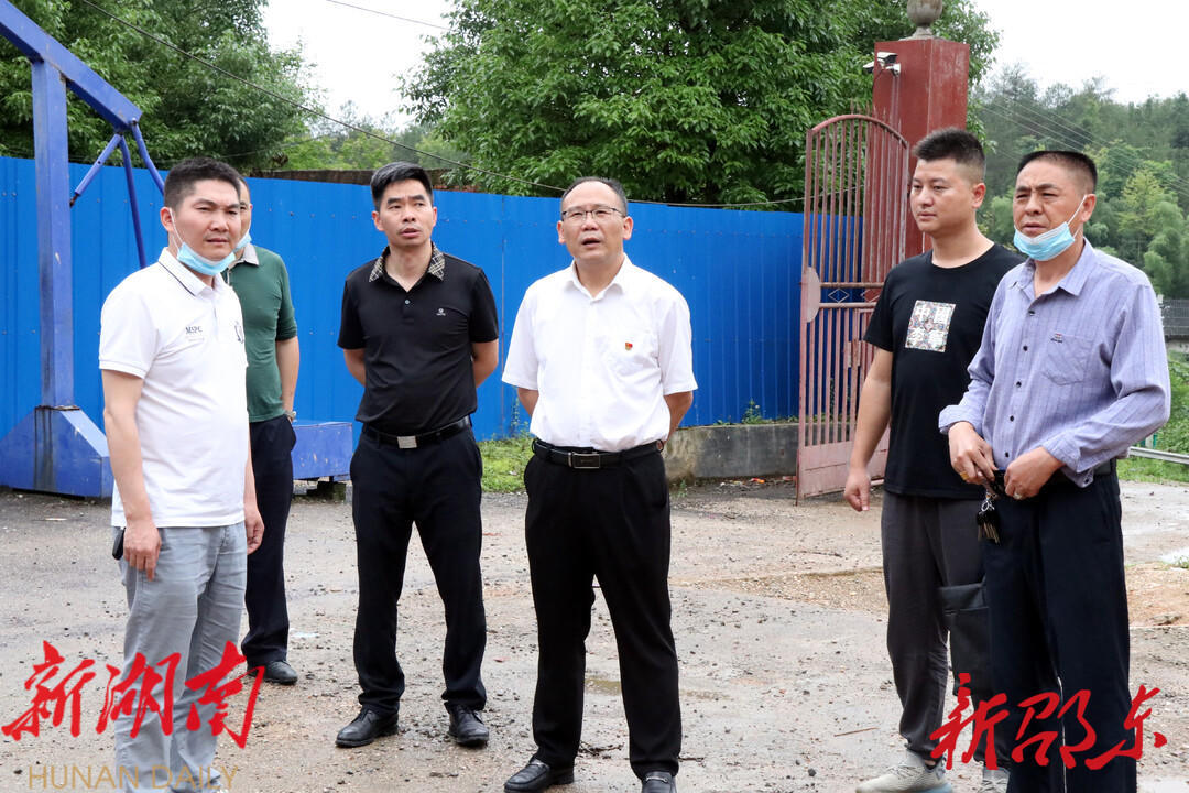 罗健康到火厂坪镇督导乡村振兴和防汛等工作_邵阳头条网